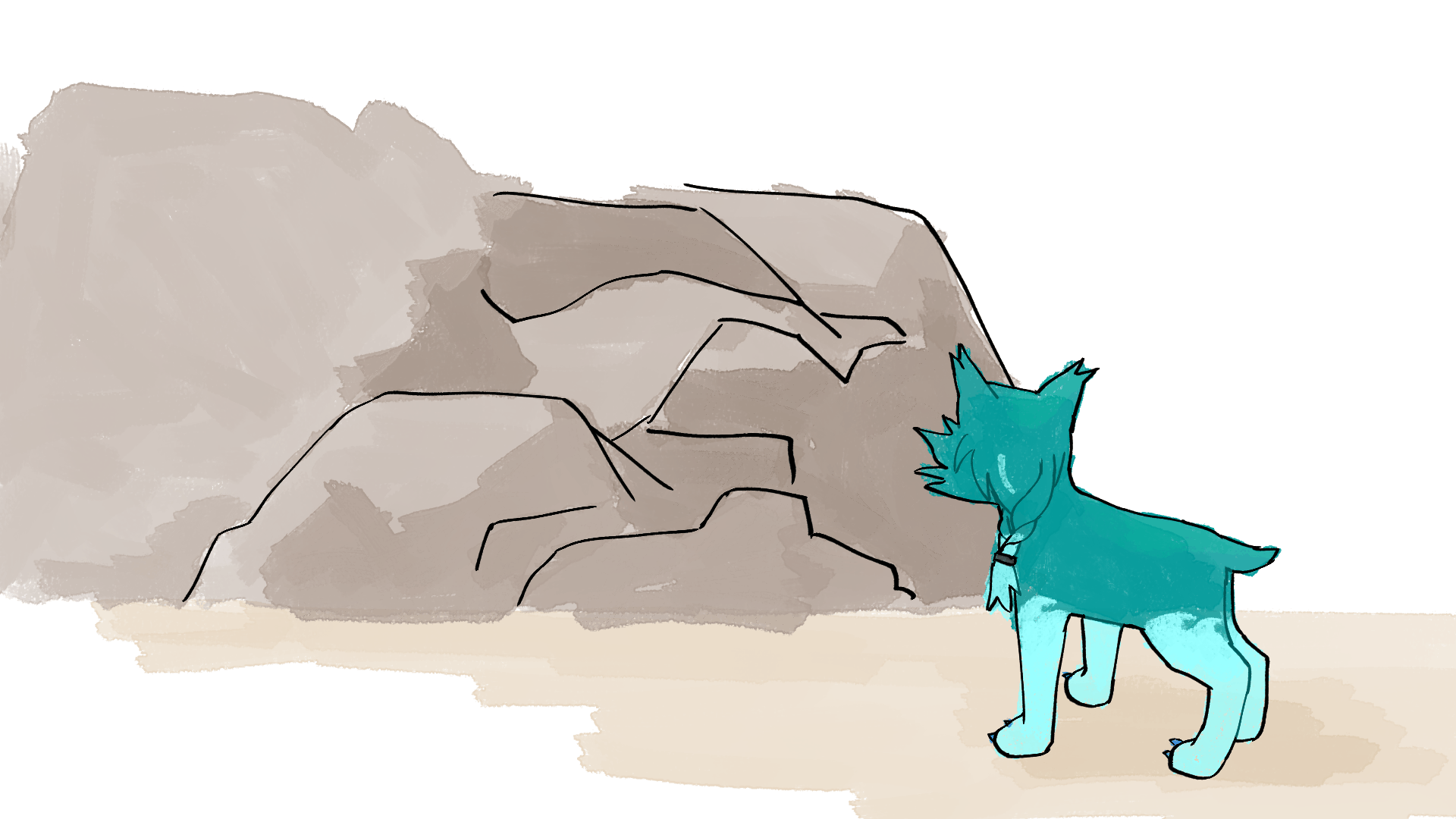 Ball flies over wall